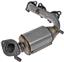 Exhaust Manifold with Integrated Catalytic Converter RB 674-820