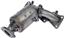 Exhaust Manifold with Integrated Catalytic Converter RB 674-828