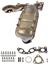 Exhaust Manifold with Integrated Catalytic Converter RB 674-835