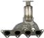 Exhaust Manifold with Integrated Catalytic Converter RB 674-845