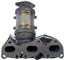 Exhaust Manifold with Integrated Catalytic Converter RB 674-852