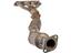 Exhaust Manifold with Integrated Catalytic Converter RB 674-862