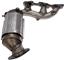 Exhaust Manifold with Integrated Catalytic Converter RB 674-880