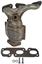 Exhaust Manifold with Integrated Catalytic Converter RB 674-884