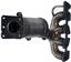 Exhaust Manifold with Integrated Catalytic Converter RB 674-929