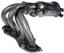 Exhaust Manifold with Integrated Catalytic Converter RB 674-966