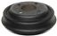 1993 Mercury Topaz Brake Drum RS 2692R