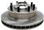 1996 GMC G3500 Disc Brake Rotor and Hub Assembly RS 56331R