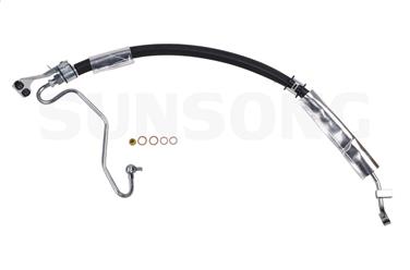 2009 Nissan Murano Power Steering Pressure Line Hose Assembly S5 3402528