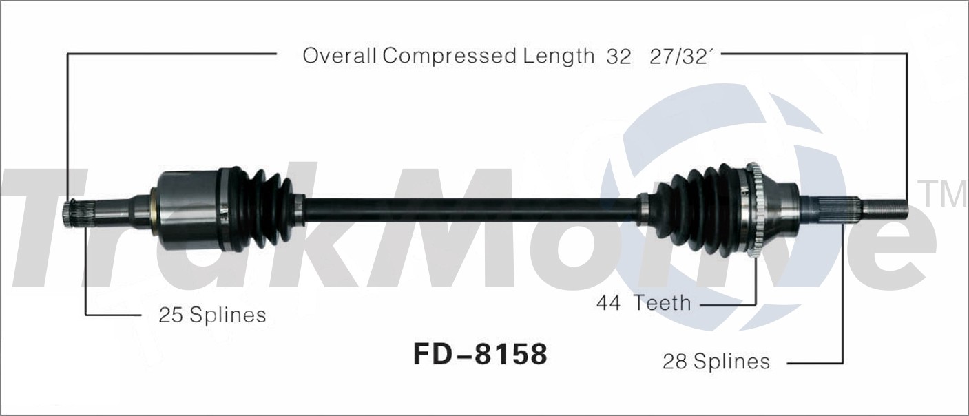 2008 Ford Edge CV Axle Shaft | AutoPartsKart.com