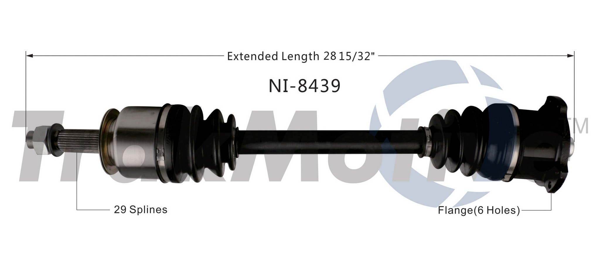 1x Rear Driver Side CV Joint Axle Shaft For 240SX 89-98