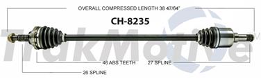 CV Axle Shaft SA CH-8235