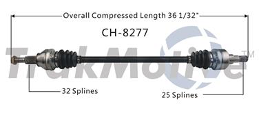 CV Axle Shaft SA CH-8277