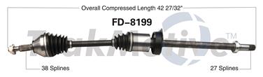 CV Axle Shaft SA FD-8199