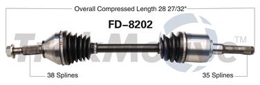 CV Axle Shaft SA FD-8202