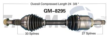 CV Axle Shaft SA GM-8295