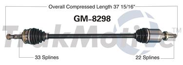 CV Axle Shaft SA GM-8298