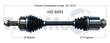 CV Axle Shaft SA HO-8493