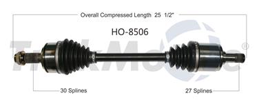 CV Axle Shaft SA HO-8506