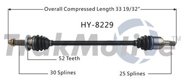 CV Axle Shaft SA HY-8229