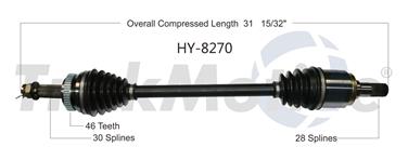 CV Axle Shaft SA HY-8270