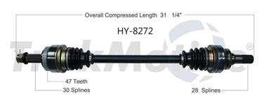 CV Axle Shaft SA HY-8272