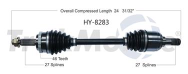 CV Axle Shaft SA HY-8283