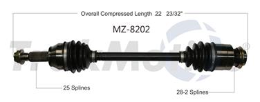 CV Axle Shaft SA MZ-8202