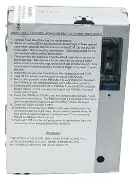 Engine Control Module SR EM6930