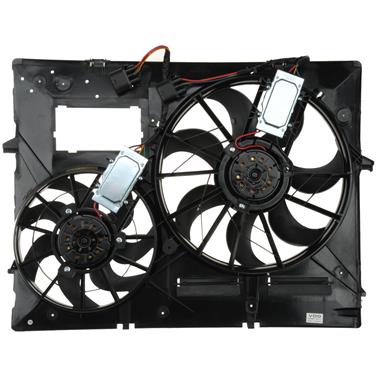 2010 Audi Q7 Dual Radiator and Condenser Fan Assembly TV FA70833