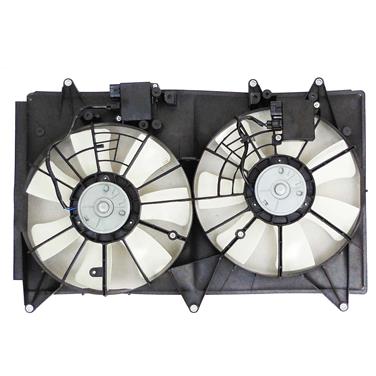 Dual Radiator and Condenser Fan Assembly TV FA72357