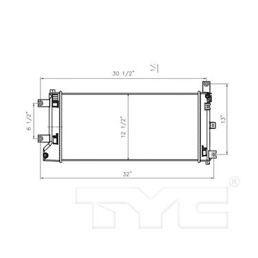 Radiator TY 13442