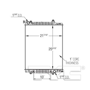 Radiator TY 13565