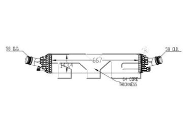 2013 Audi Q5 Intercooler TY 18018