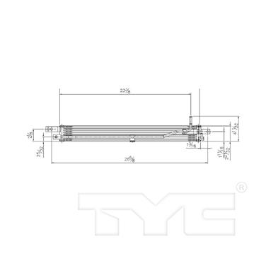 Automatic Transmission Oil Cooler TY 19077