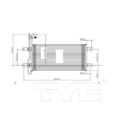 Automatic Transmission Oil Cooler TY 19079