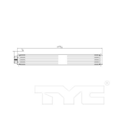 Automatic Transmission Oil Cooler TY 19091