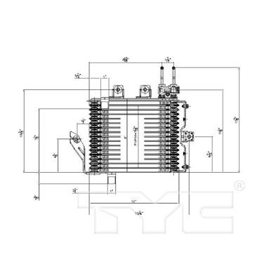 Automatic Transmission Oil Cooler TY 19093