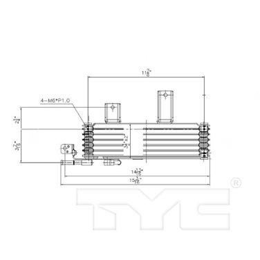 Automatic Transmission Oil Cooler TY 19094