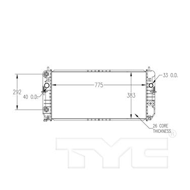 Radiator TY 2352