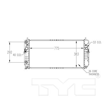 Radiator TY 2491