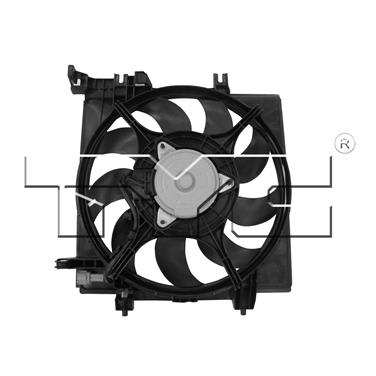 2009 Subaru Forester Engine Cooling Fan Assembly TY 601260