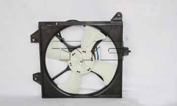 2002 Mitsubishi Lancer A/C Condenser Fan Assembly TY 610510