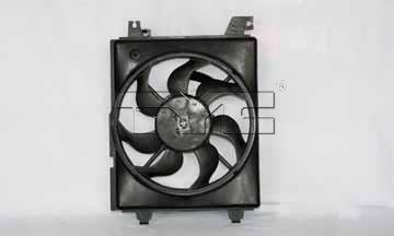 2003 Hyundai Elantra A/C Condenser Fan Assembly TY 610580