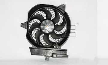 2002 Hyundai Santa Fe A/C Condenser Fan Assembly TY 610610