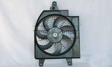 2003 Kia Rio A/C Condenser Fan Assembly TY 611170