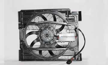 2003 BMW 525i A/C Condenser Fan Assembly TY 611240