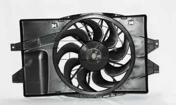Dual Radiator and Condenser Fan Assembly TY 620130