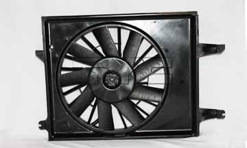 Dual Radiator and Condenser Fan Assembly TY 620350