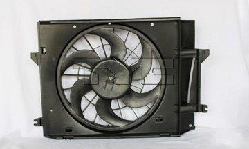 Dual Radiator and Condenser Fan Assembly TY 620530